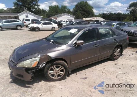2007 Honda Accord 2.4 Ex z USA, uszkodzony, nr VIN 1HGCM56887A142291
